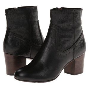 Frye Stella Zip Short Bootie | Dark Brown | Size 10M | LIKE NEW!!